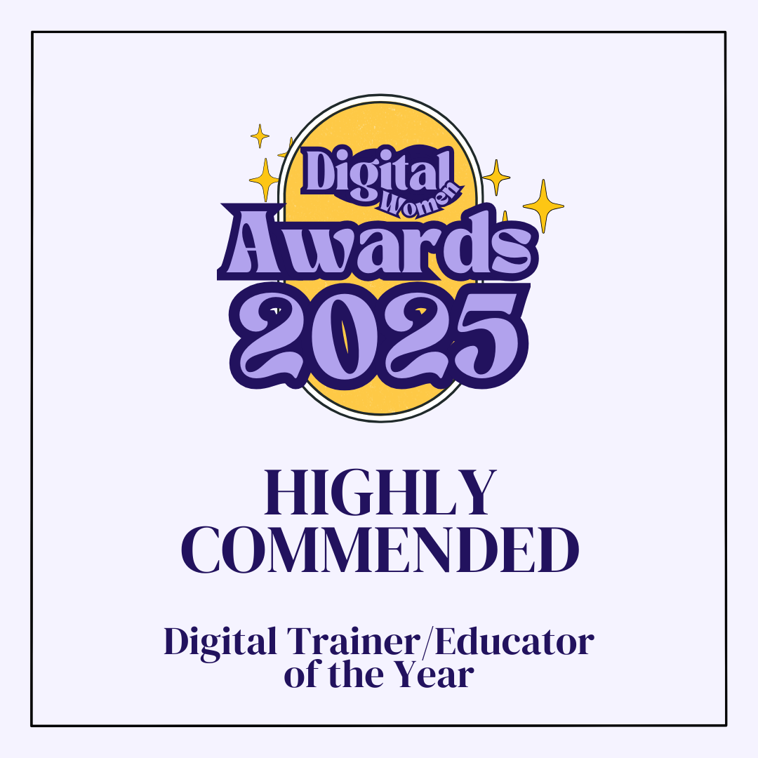 Digital Women Awards 2025 Highly Commended Badge