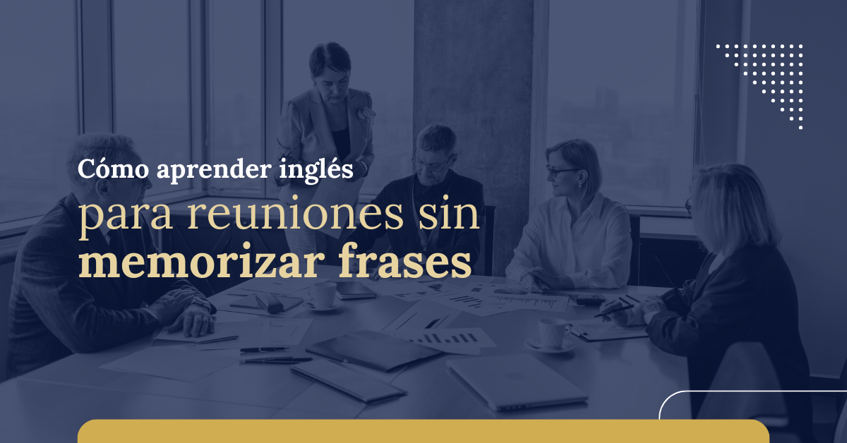 aprender inglés para reuniones